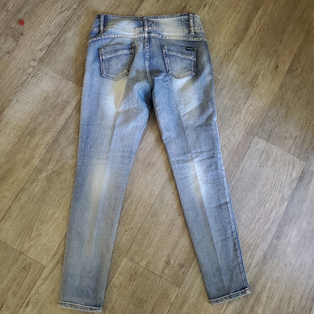Tractor Skinny High Waisted Blue Jean Size 9 - Picture 4 of 7